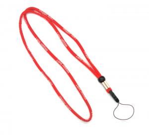 Quality Tube Polyester Custom Woven Lanyards For USB Stick , Nokia Phone for sale