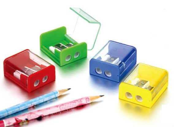 Buy double hole squere pencil sharpener at wholesale prices