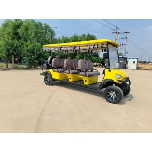 72V Lithium Electric Street Legal Buggy Golf Cart 5000Kw Electric Sightseeing 8