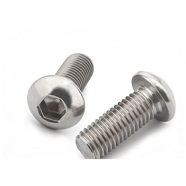Buy Sharp Point Socket Head Machine Metal Screw / Short Screws for Metal Stainless Steel Coarse Thread at wholesale prices