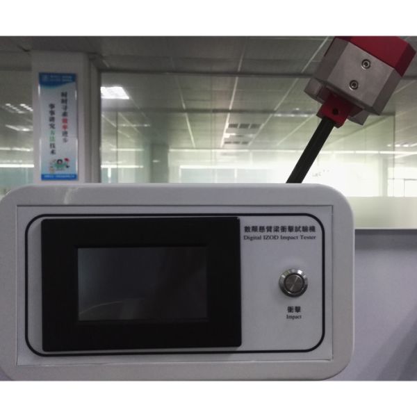 560* 300* 840mm Size Digital Display Charpy And Izod Impact Strength Test Equipment with LCD Touch for Plastic