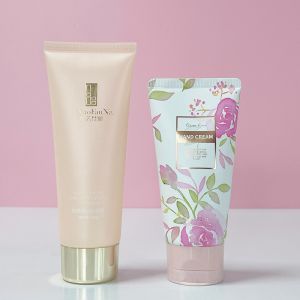 100ml 200ml Luxury Face Wash Packaging Tube hot stamping Printing