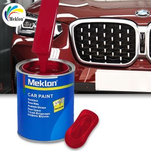 China High Performance UV Resistant Bright Red Car Repair Paint on sale