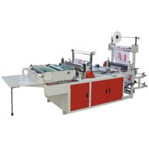 Side Sealing Heat Cutting Plastic Poly Bag Making Machine RQL For PE PP BOPP