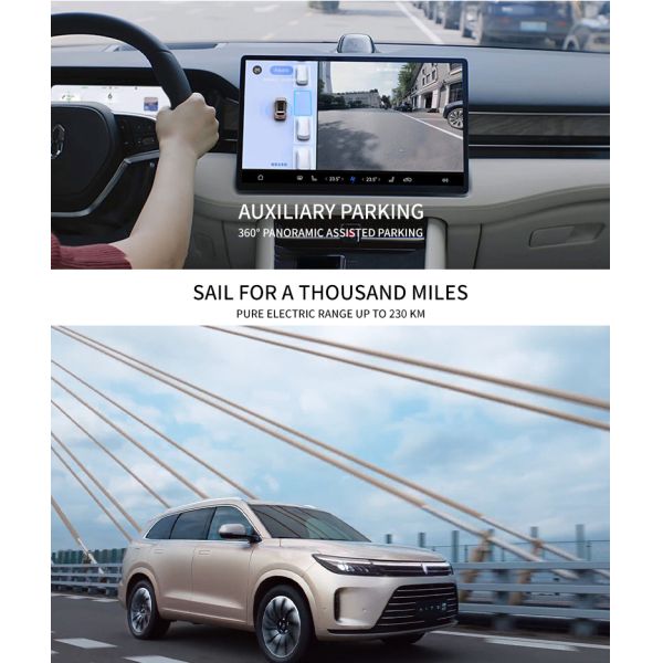 2024 AITO WenJie M7 1.5T Petrol-Electric Hybrid Cars with 40.0 kWh Battery Capacity and Maximum Speed of 190 km/h Ideal Choice