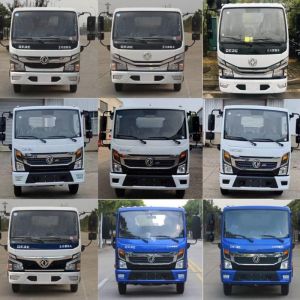 7.36TONS 2300L Guardrail Road Cleaning Truck 184hp Efficient Cleaning