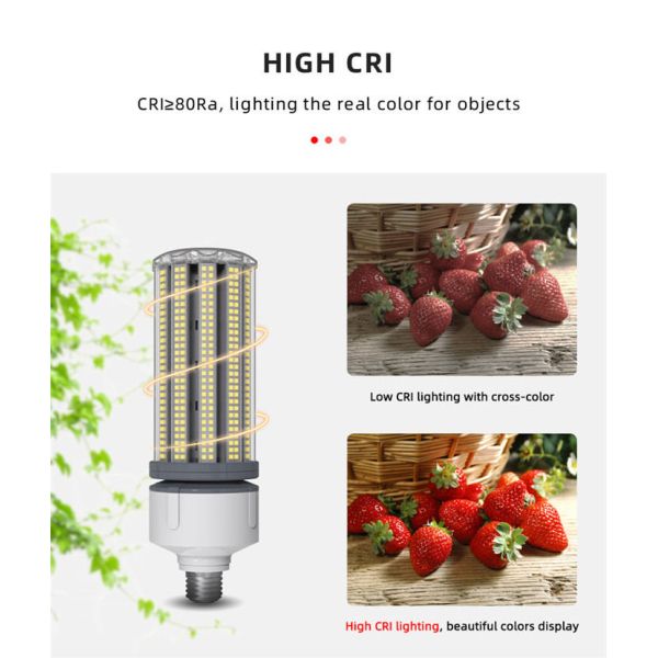 60W White Gray Corn Style Led Bulbs CE RoHS Approval And IP54 Waterproof