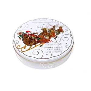 Christmas Cake Large Round Gift Box With Customized Logo Print