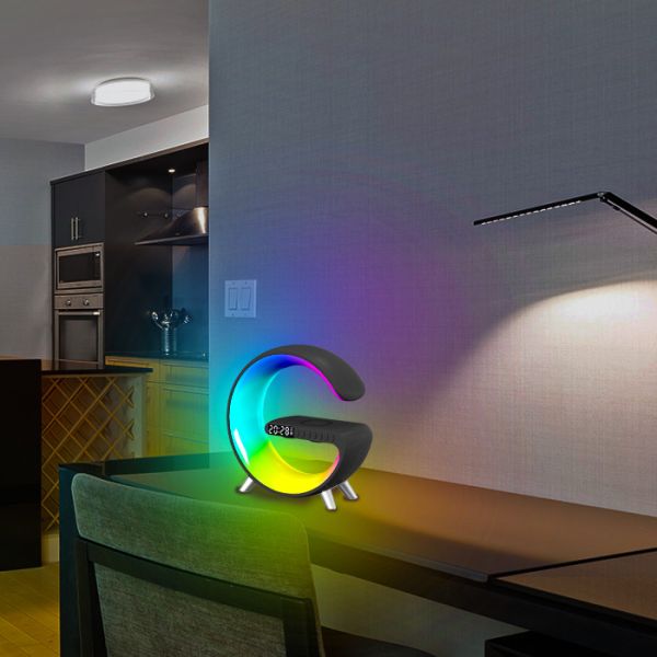 12V 15W G Smart Light Sound Machine , Teens Kids G Speaker Lamp