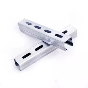 High Strength Galvanized Slotted Metal Framing Strut Channel / C Slotted Channel