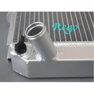 Aftermarket Aluminum Car Radiators Direct Fit Pressure Tested 42mm Thickness