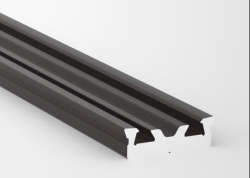 6061 Powder Coated Aluminium Extrusions Column Threading Aluminum Profile
