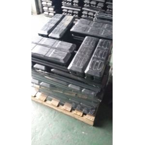 90 Pitch Chain On Rubber Track Pads 49mm Height ISO9001