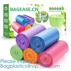 Promotional Disposable T-Shirt 100% Biodegradable Garbage Bags, Customized