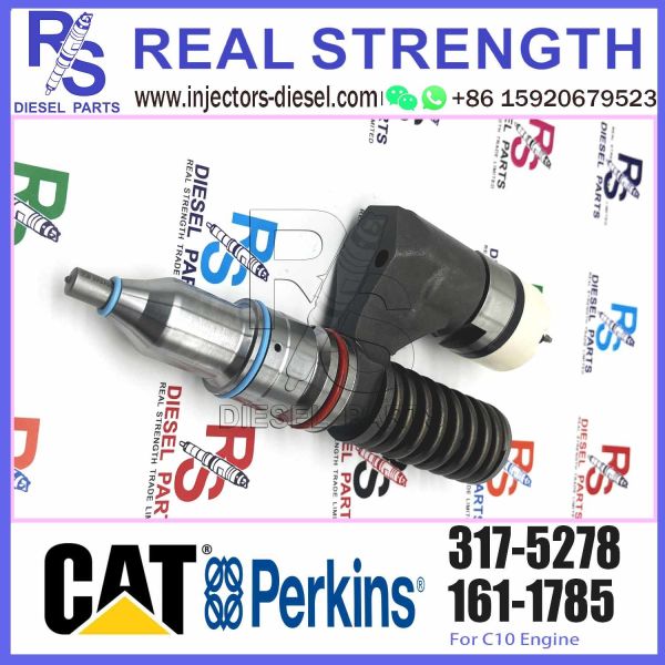 Excavator Parts C10 Engine Injectors 317-5278 161-1785 3175278 1611785 Fuel Nozzle For CAT