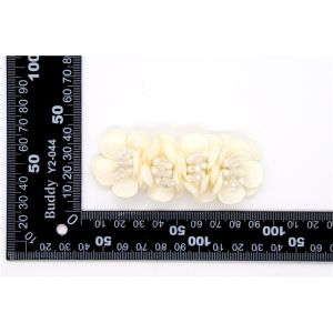 handmade accessories handmade flower /bridal wedding shoe decorative Lace satin