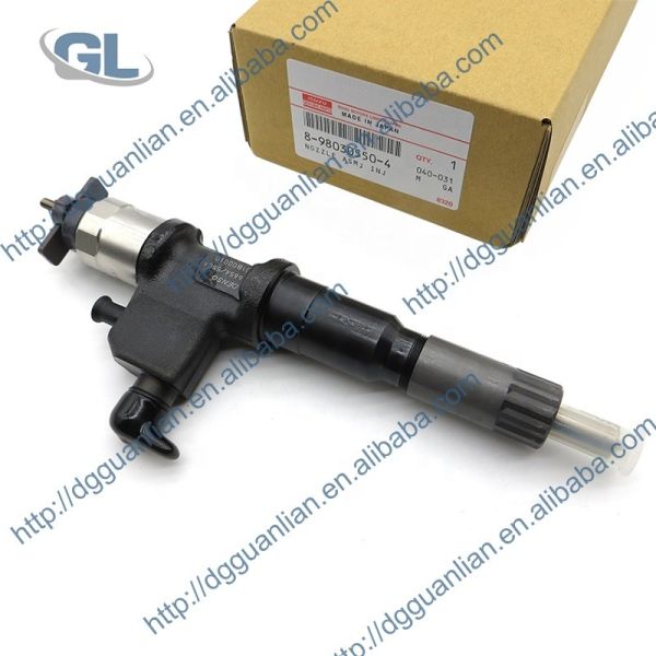 Buy Orginal and brand new fuel injctor 095000-6650 095000-6654 8-98030550-0 8-98030550-4 for 6WF1 engine at wholesale prices