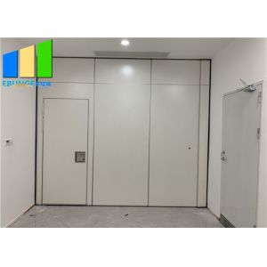 Laminate Soundproof Flexible Conference Room Sliding Folding Partition Walls