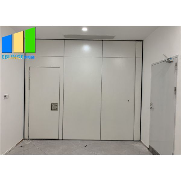 Modern Acoustic Movable MDF Wood Folding Partition Walls For Restaurant Room