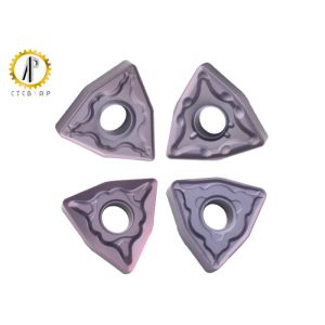 Stainless Steel Hard Turning Inserts WNMG0804 With Professional Chip Breaker