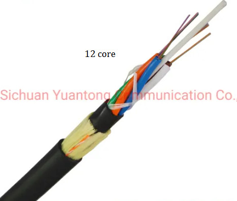 Buy PE Jacket Optical Fiber Cable G.657A2 Tensile Strength Long Term ≥200N at wholesale prices