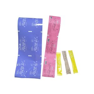 Custom print food grade laminated plastic roll film PET AL PE foil food package