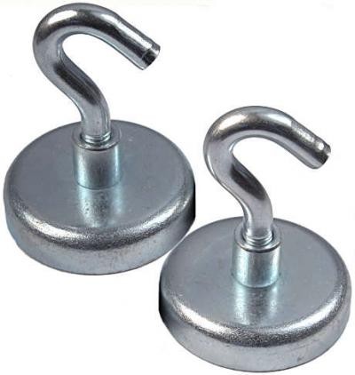 Buy Strong Holding Power Neodymium Round Base Magnetic Hook at wholesale prices