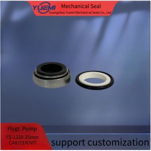 Xylem Flygt Water Pipe Industrial Mechanical Seals 310 1310 -25 CER CAR NBR TC