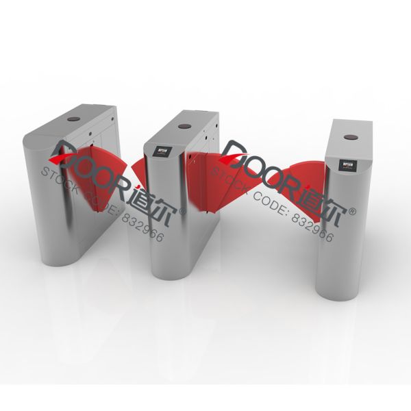 Buy 60W Wheelchair Pass Flap Barrier Turnstile 900mm Width at wholesale prices
