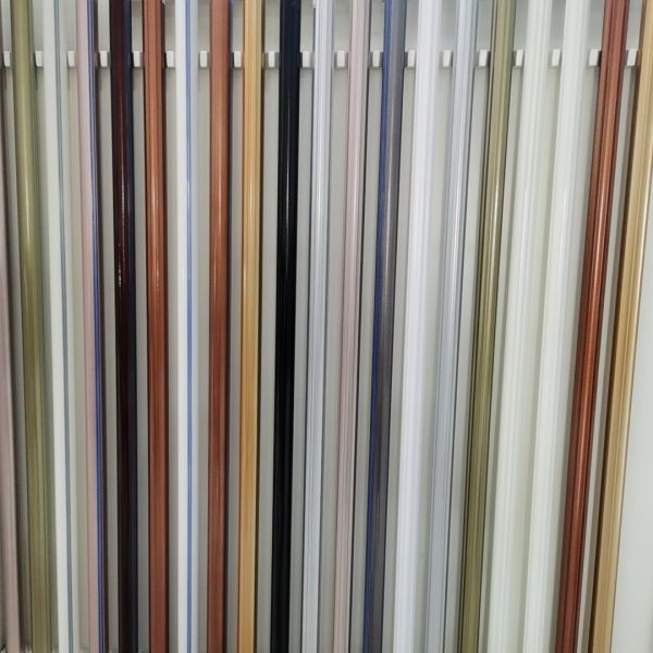 22 Inch 0.4mm 6.7 Metre Wrought Iron Curtain Rods