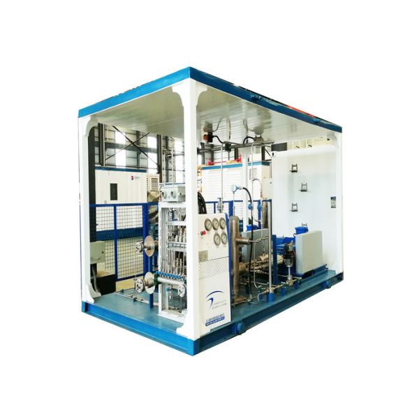 Buy One Or Two Pumps LCNG Station Skid Mounted For LNG And CNG Fueling at wholesale prices