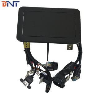 China Built in conference table aluminum alloy hydraulic pop up table socket on sale