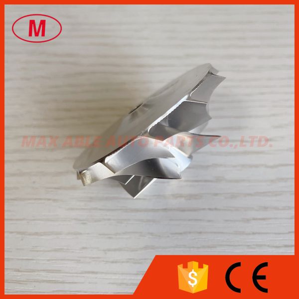 T250 6+6 blades 446335-0012 38.08/53.97mm billet compressor wheel for LANDROVER 452044-0003/452058-0002/452061-0004