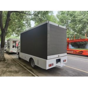Full Color P5 P6 Mobile LED Billboard Trucks Isuzu Mobile Digital Billboard