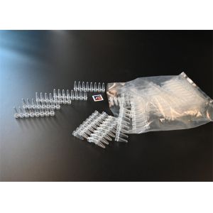 Tamper Proof PCR Tube Centrifuge Plastic with Attached Caps