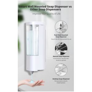 500ml Shampoo And Conditioner Shower Dispenser IPX7 Waterproof ABS Material
