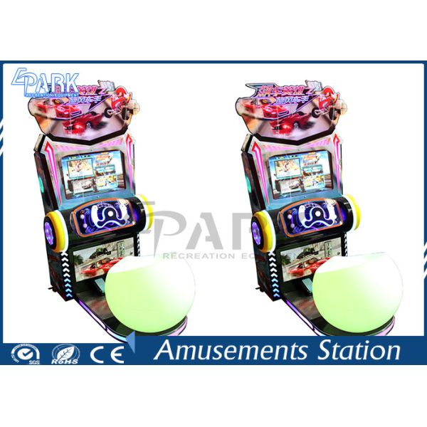 275W Racing Game Machine 1 Player With Dynamic Steering Wheel Seat
