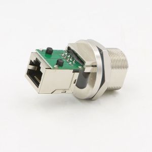 Waterproof, RJ45 connector, IP67，RJ45 Modular Jack , HULYN