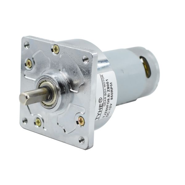 60mm Gearbox 12V 24v Rs-555sh Dc Spur Gear Motor For Rotisserie 10Rpm