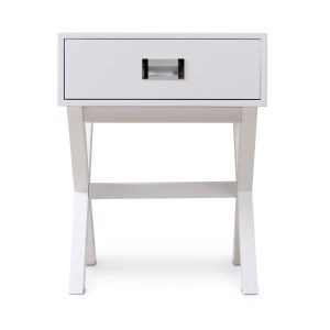 E1 MDF NC painting Wooden Bedside Coffee Table 50.8cm Height