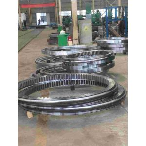 Four Point Contact Slewing Ring Bearing With Inner Gear Large Size Turntable
