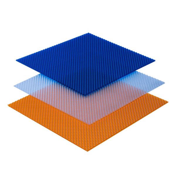 Buy ISO90011820mm Width 4mm PS Embossed Sheet at wholesale prices