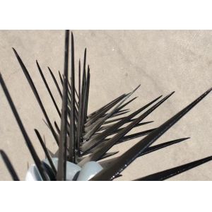 Anti Climbing Security Galvanized Wall Spikes On Top / Wall