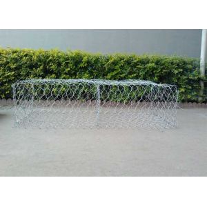 PVC Coated Gabion Box Flood Control Galvanized Gabion Baskets