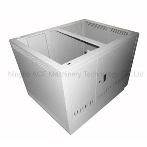 Customized Stamping Parts Metal Enclosure with Black Powder Coating Surface
