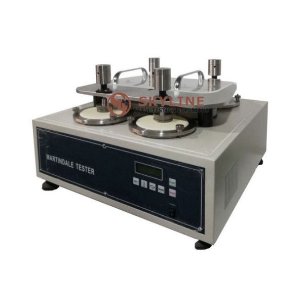 Textile Testing Equipment Martindale Abrasion And Pilling Tester With 4 Test