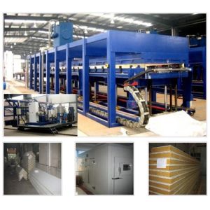 38kw Refrigerator PU Polyurethane Sandwich Panel Machine