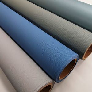 Super Matte Embossed PVC Decorative Plastic Film For Aluminum Profile Wrapping