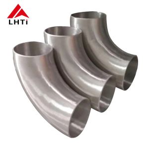 Titanium Elbow with Polished Surface for Industrial Piping