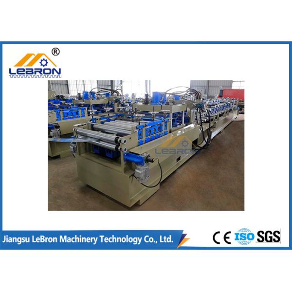 China Omron Encoder Siemens PLC Control Fully Automatically C Z Purlin Roll Forming Machine on sale